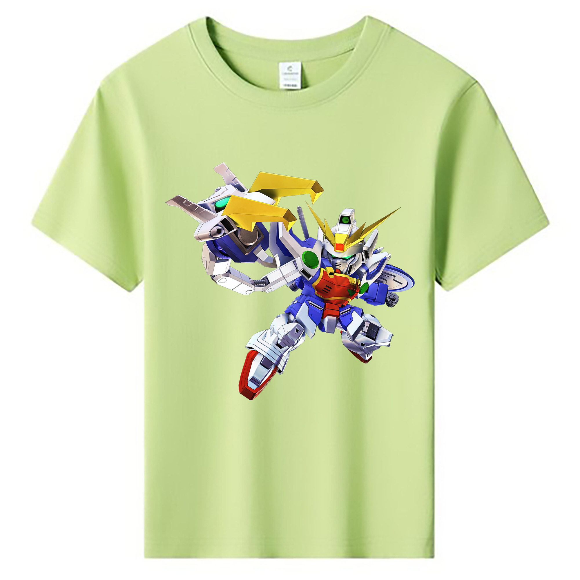 （画像用） 機動戦士ガンダム Mobile Suit Gundam 綿100％キッズTシャツ（フロントプリント）
